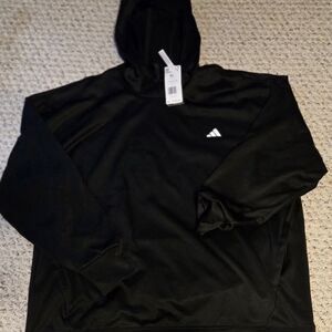 Adidas Black Sweatshirt with Iconic Logo